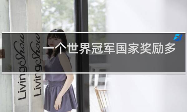 一个世界冠军国家奖励多少钱图片