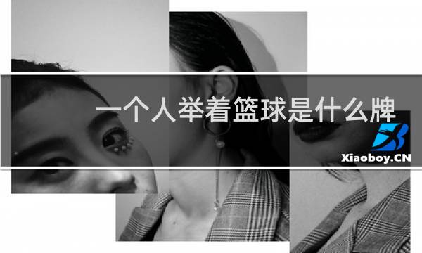 一个人举着篮球是什么牌子图片