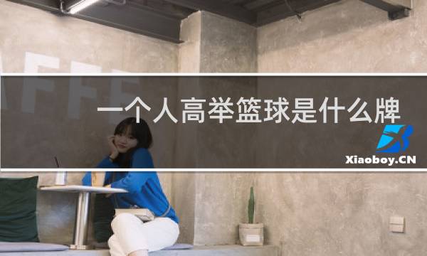 一个人高举篮球是什么牌子图片