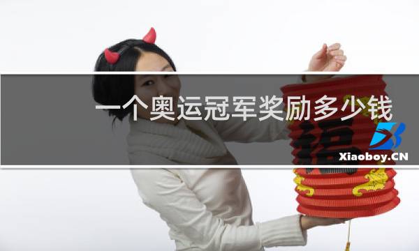 一个奥运冠军奖励多少钱图片
