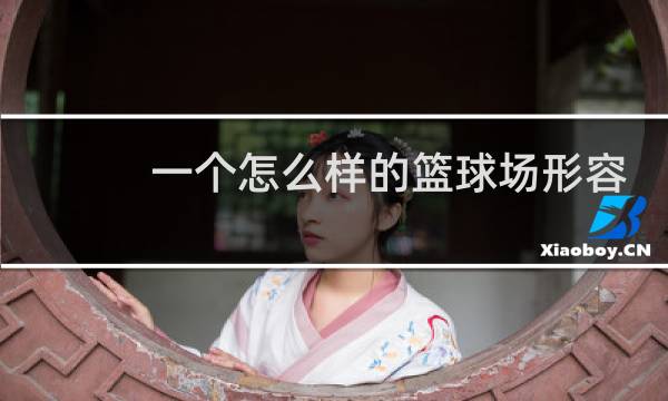 一个怎么样的篮球场形容词图片