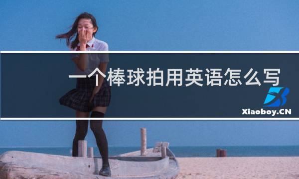 一个棒球拍用英语怎么写图片