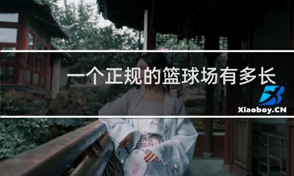 一个正规的篮球场有多长图片