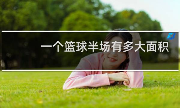一个篮球半场有多大面积图片