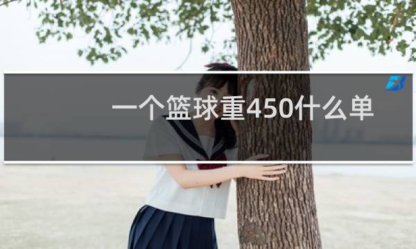 一个篮球重450什么单位图片