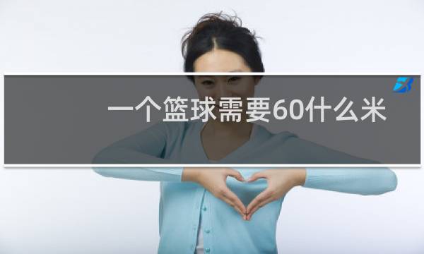 一个篮球需要60什么米图片