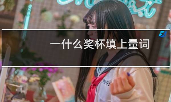 一什么奖杯填上量词图片
