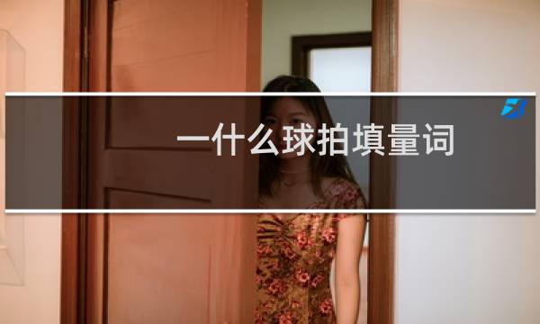 一什么球拍填量词图片