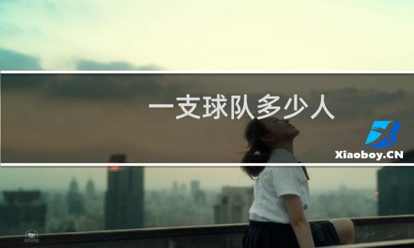一支球队多少人图片