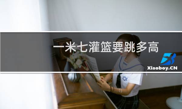 一米七灌篮要跳多高图片