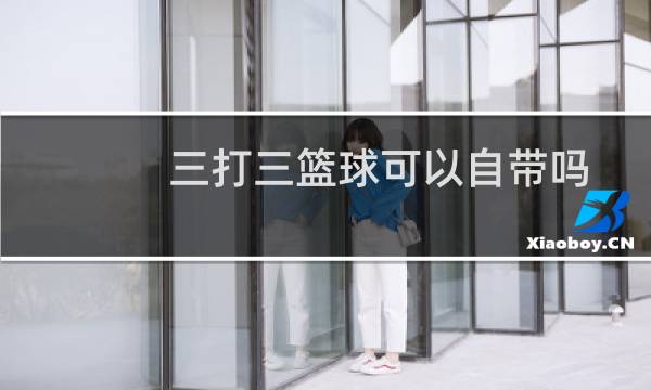 三打三篮球可以自带吗图片