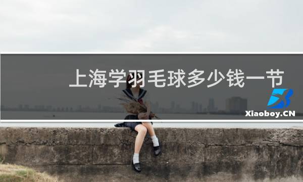 上海学羽毛球多少钱一节课图片