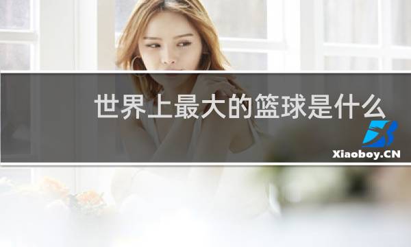 世界上最大的篮球是什么篮球图片