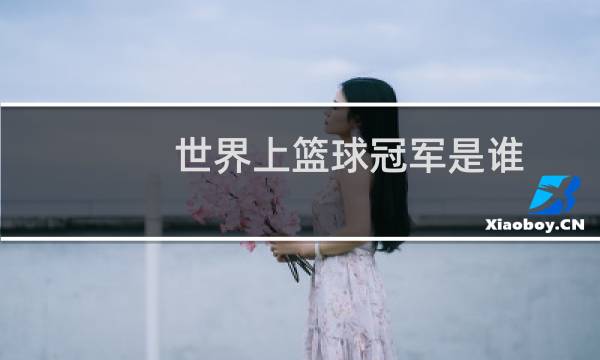 世界上篮球冠军是谁图片