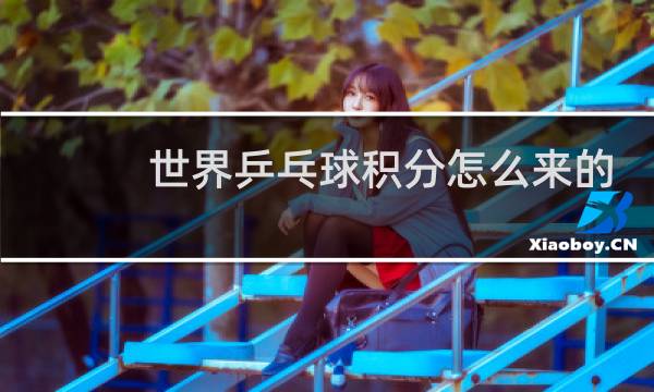 世界乒乓球积分怎么来的图片