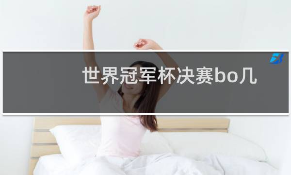 世界冠军杯决赛bo几图片