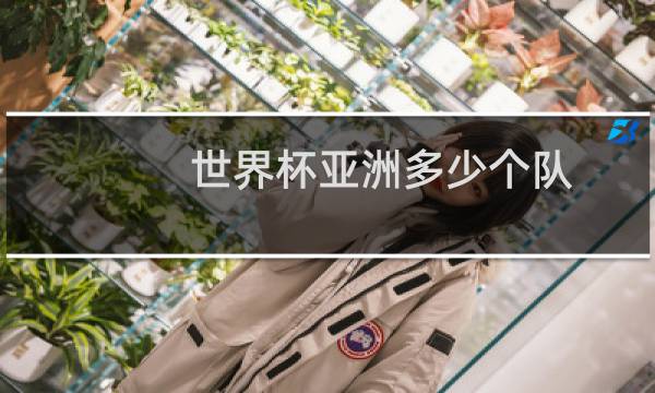 世界杯亚洲多少个队图片