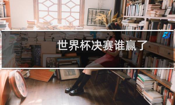 世界杯决赛谁赢了图片