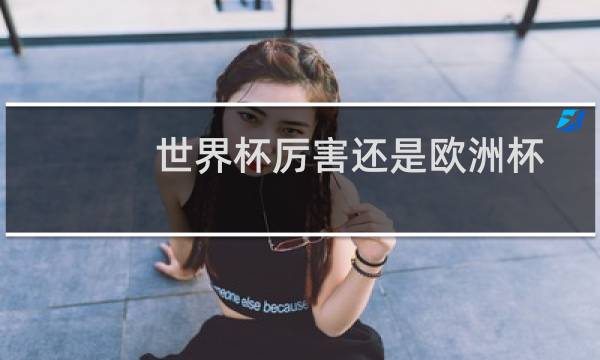 世界杯厉害还是欧洲杯图片