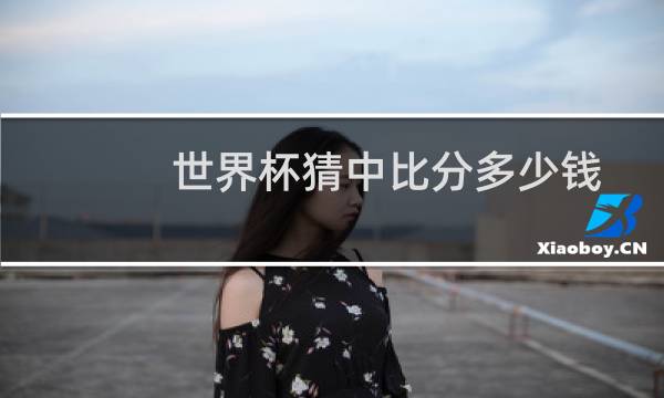 世界杯猜中比分多少钱图片