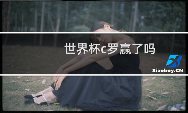 世界杯c罗赢了吗图片