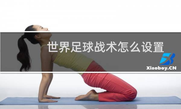 世界足球战术怎么设置图片