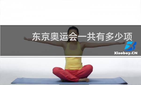 东京奥运会一共有多少项目图片