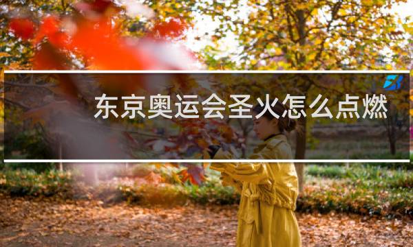 东京奥运会圣火怎么点燃的图片