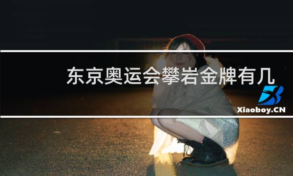 东京奥运会攀岩金牌有几块图片