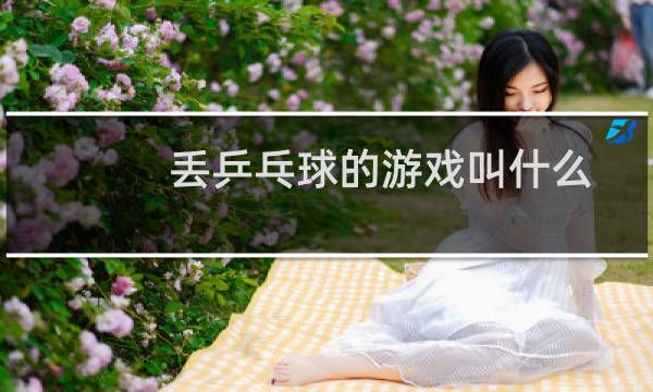丢乒乓球的游戏叫什么图片
