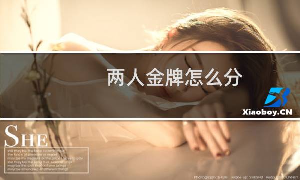 两人金牌怎么分图片