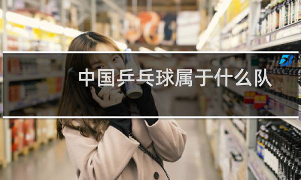 中国乒乓球属于什么队图片