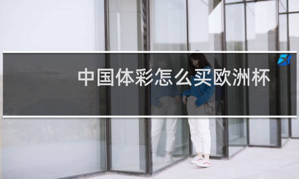 中国体彩怎么买欧洲杯图片