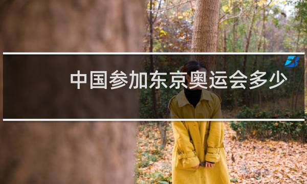中国参加东京奥运会多少个项目图片