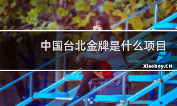 中国台北金牌是什么项目图片