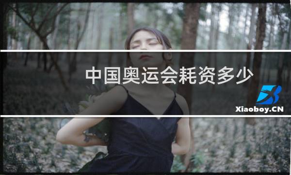 中国奥运会耗资多少图片