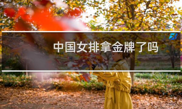 中国女排拿金牌了吗图片