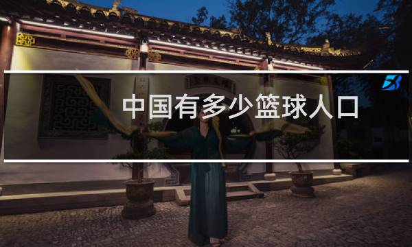 中国有多少篮球人口图片