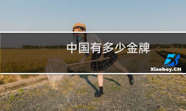 中国有多少金牌图片