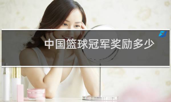 中国篮球冠军奖励多少图片