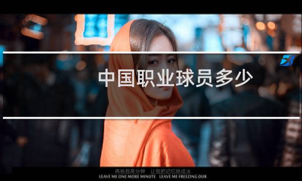 中国职业球员多少图片