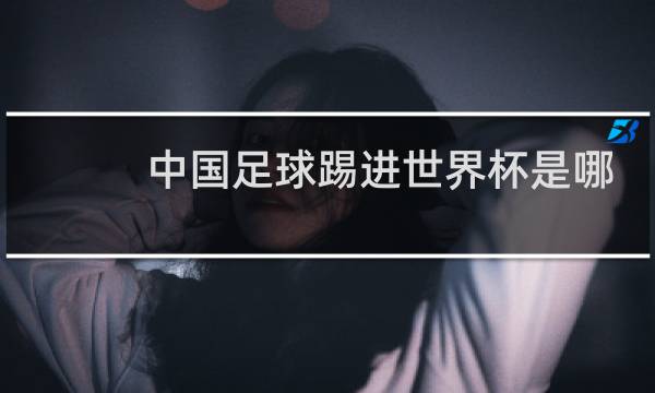 中国足球踢进世界杯是哪一年图片