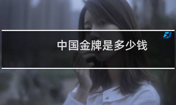 中国金牌是多少钱图片