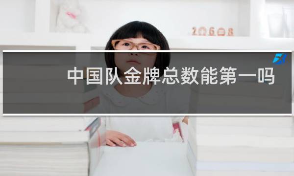 中国队金牌总数能第一吗图片