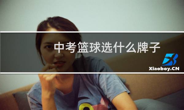 中考篮球选什么牌子图片