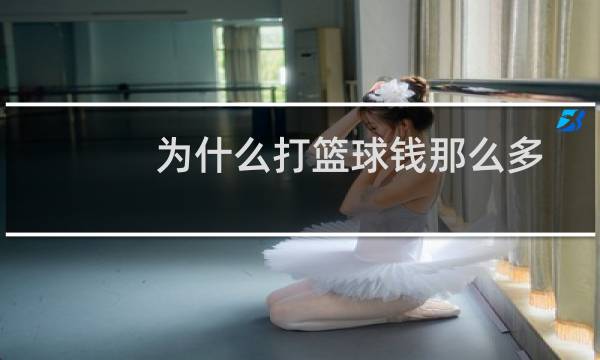 为什么打篮球钱那么多图片