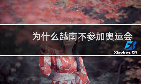 为什么越南不参加奥运会图片
