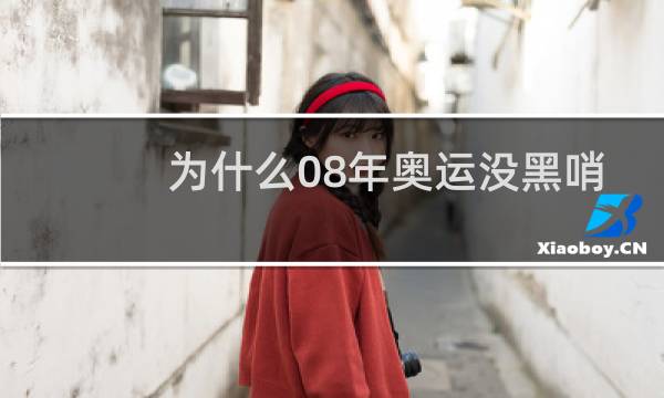 为什么08年奥运没黑哨图片