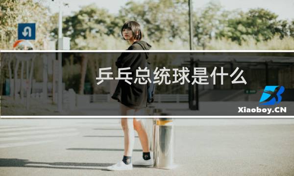 乒乓总统球是什么图片