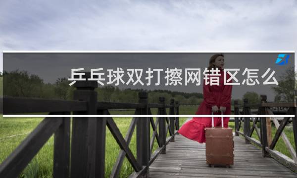 乒乓球双打擦网错区怎么算图片